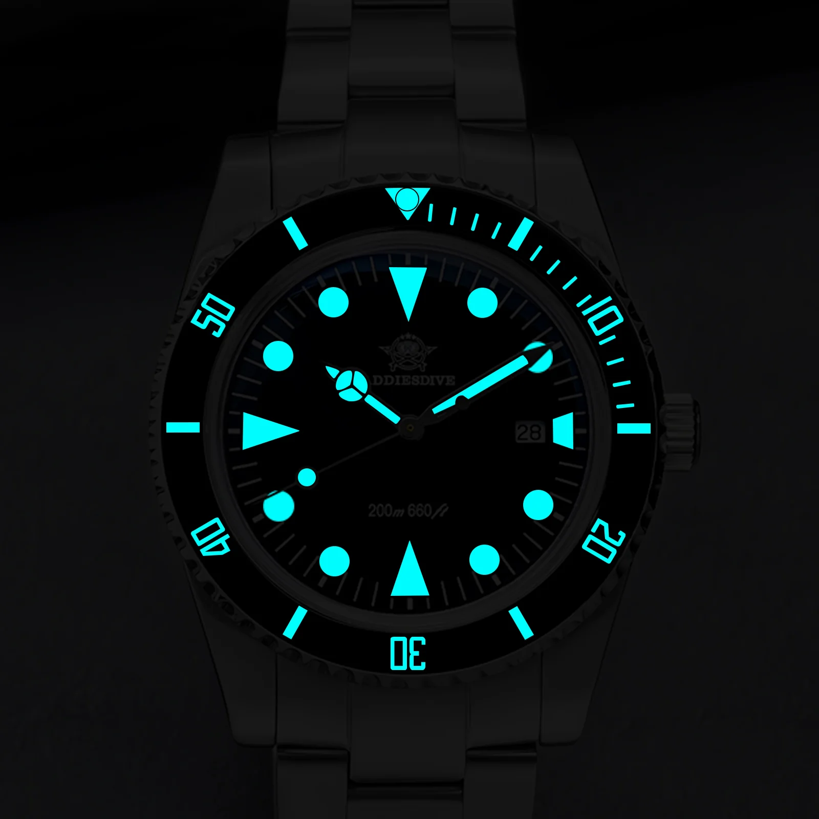 U.S. Warehouse -ADDIESDIVE 39mm Quartz Watch with Bi-directional Rotating Bezel AD2068 - Image 14
