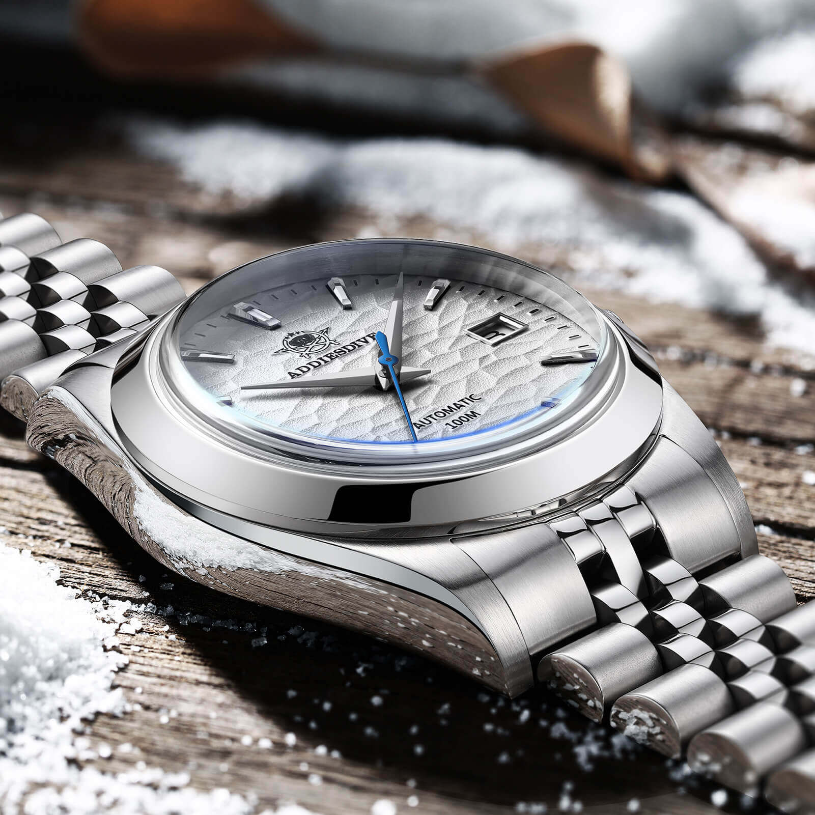 U.S. Warehouse -ADDIESDIVE 39mm Retro Mechanical Men Watch AD2118 - Image 5