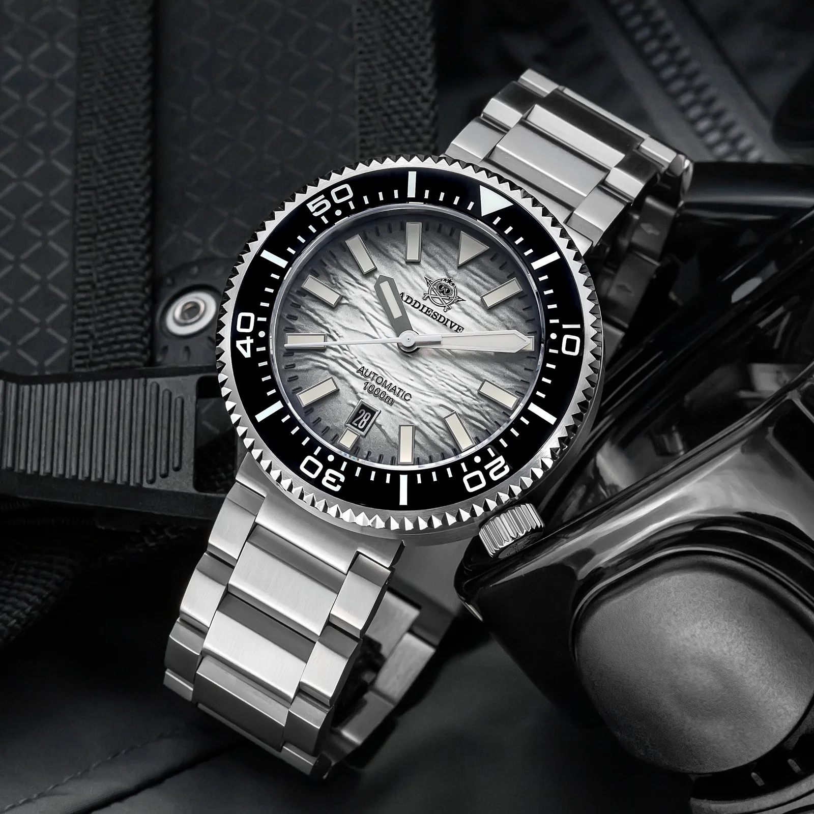 🔥Summer Sale🔥Addiesdive 46mm 1000m Dive Watch AD2069 - Image 4