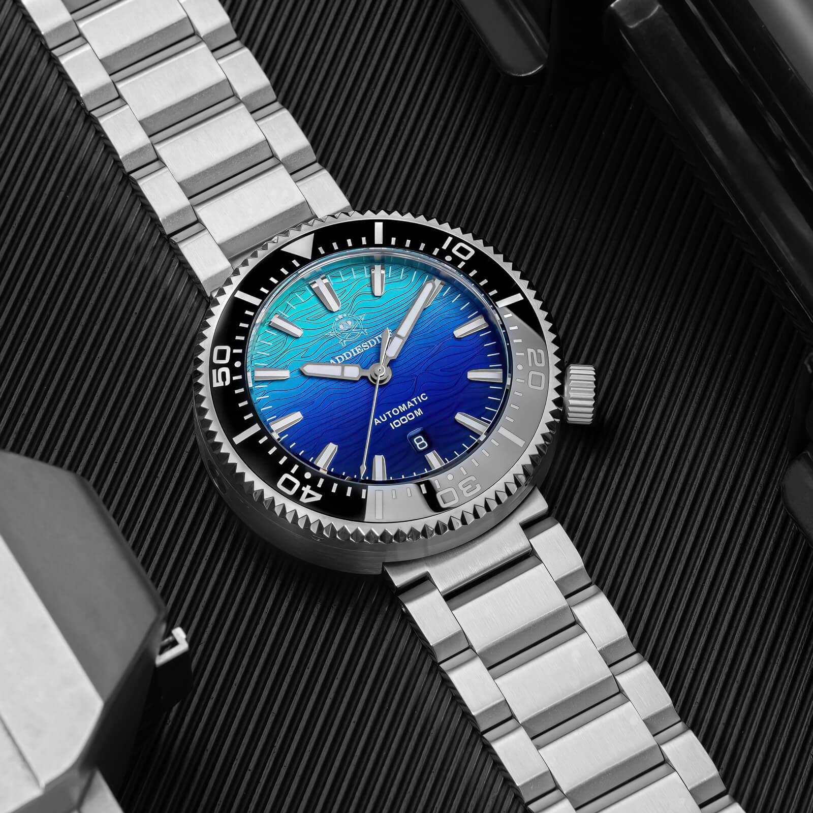 🔥Summer Sale🔥Addiesdive 46mm Puck Style Diver Watch AD2526 – 1000M Water Resistant, Japan 8215 Automatic - Image 18