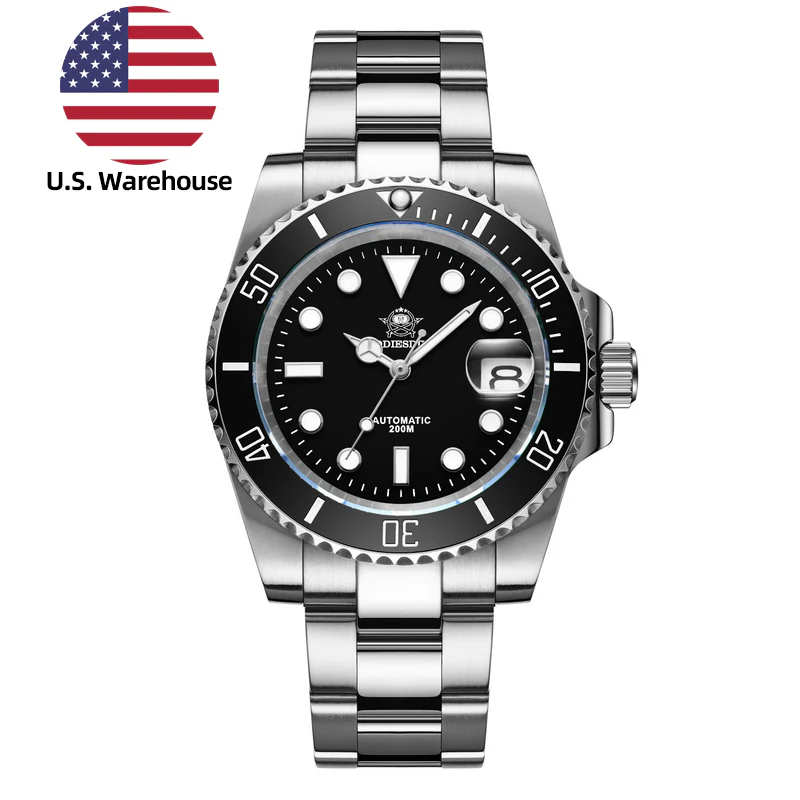 U.S. Warehouse -ADDIESDIVE Men's Automatic Diving Watch Diver's 200M NH35A (H3AC) - Image 4