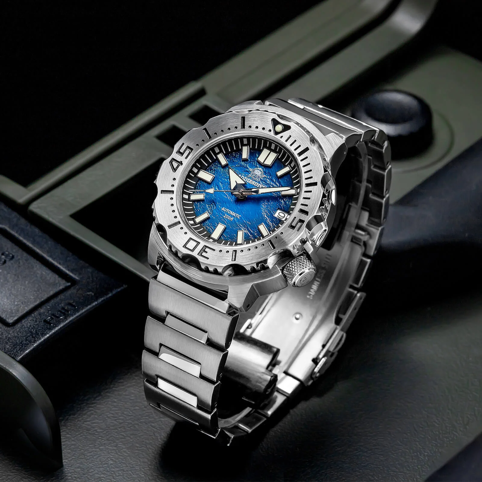 U.S. Warehouse -ADDIESDIVE OceanMonster Dive Watch AD2047 - Image 3