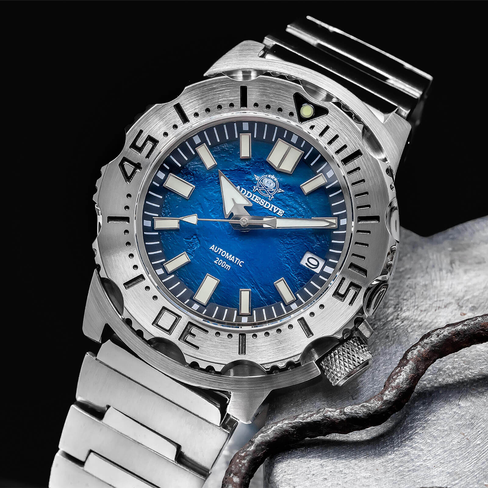 U.S. Warehouse -ADDIESDIVE OceanMonster Dive Watch AD2047 - Image 4