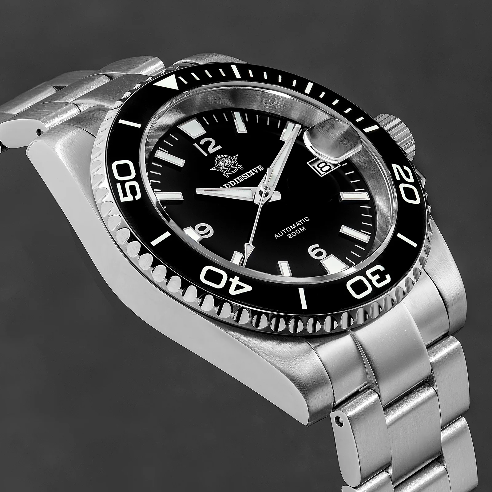 U.S. Warehouse-ADDIESDIVE Retro NH35 Sub Dive Watch AD2085 - Image 6