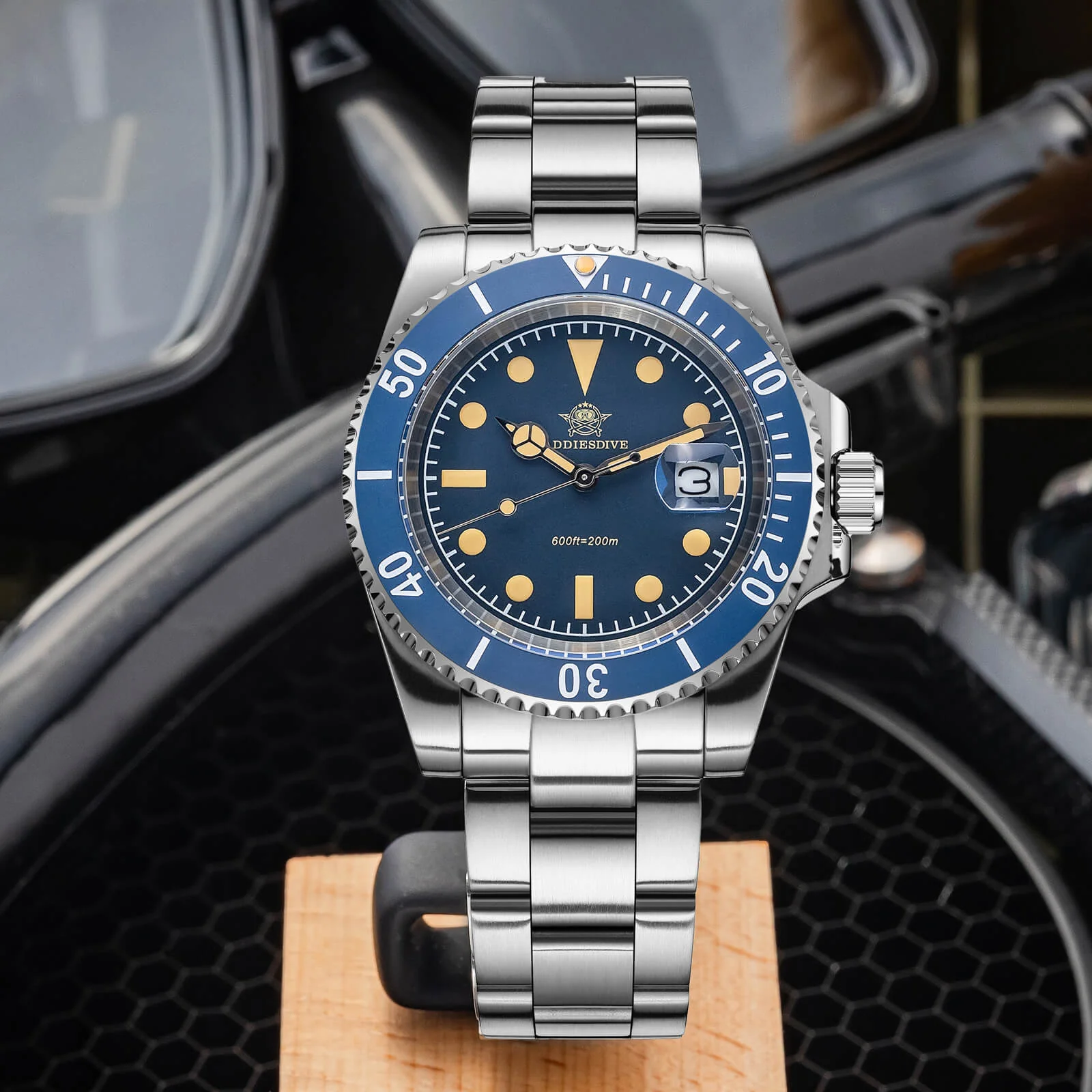 🔥Summer Sale🔥ADDIESDIVE 41mm Retro Sub Quartz Watch AD2054 - Image 17