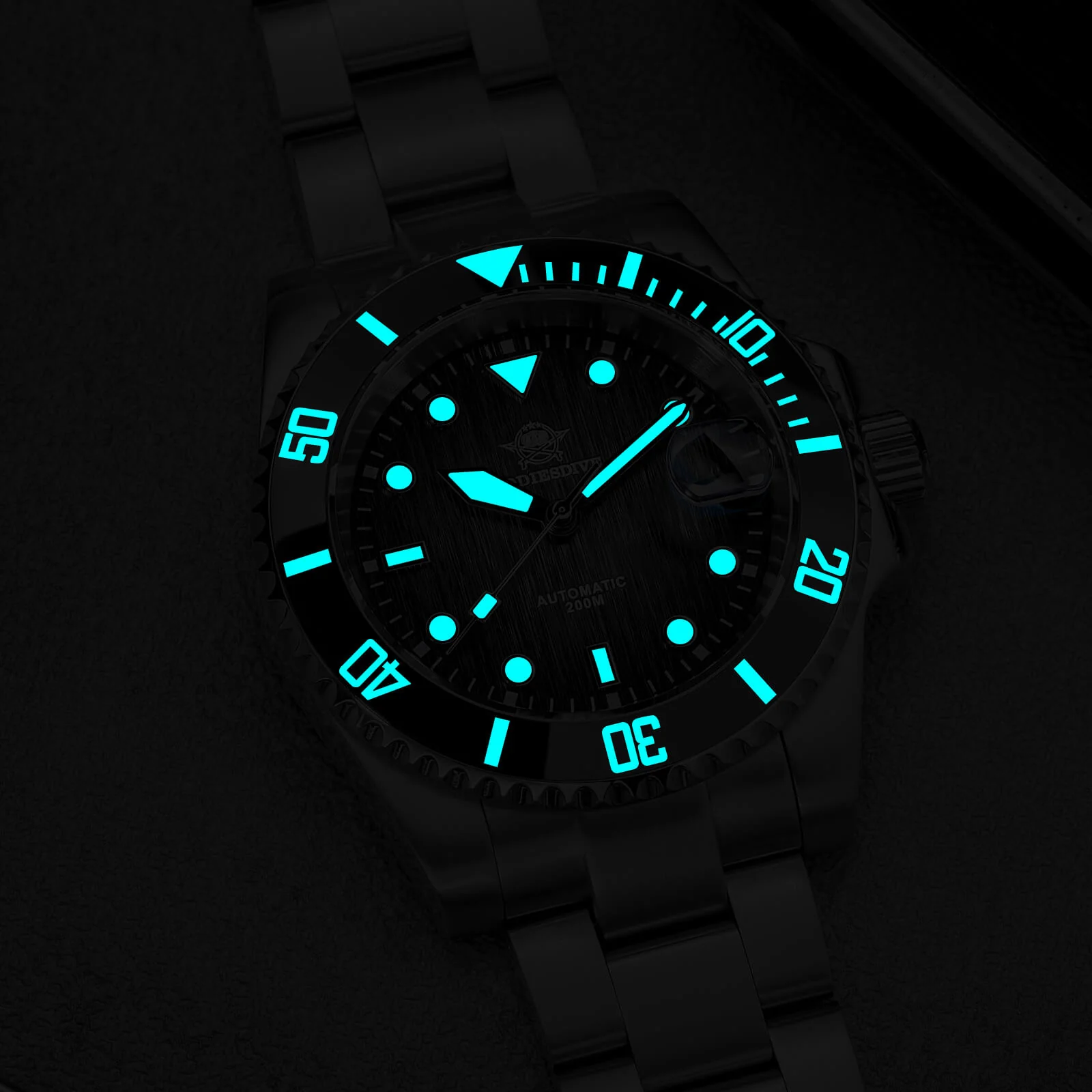 ADDIESDIVE Stainless Steel Sub Dive Watch AD2078/AD2536 - Image 7