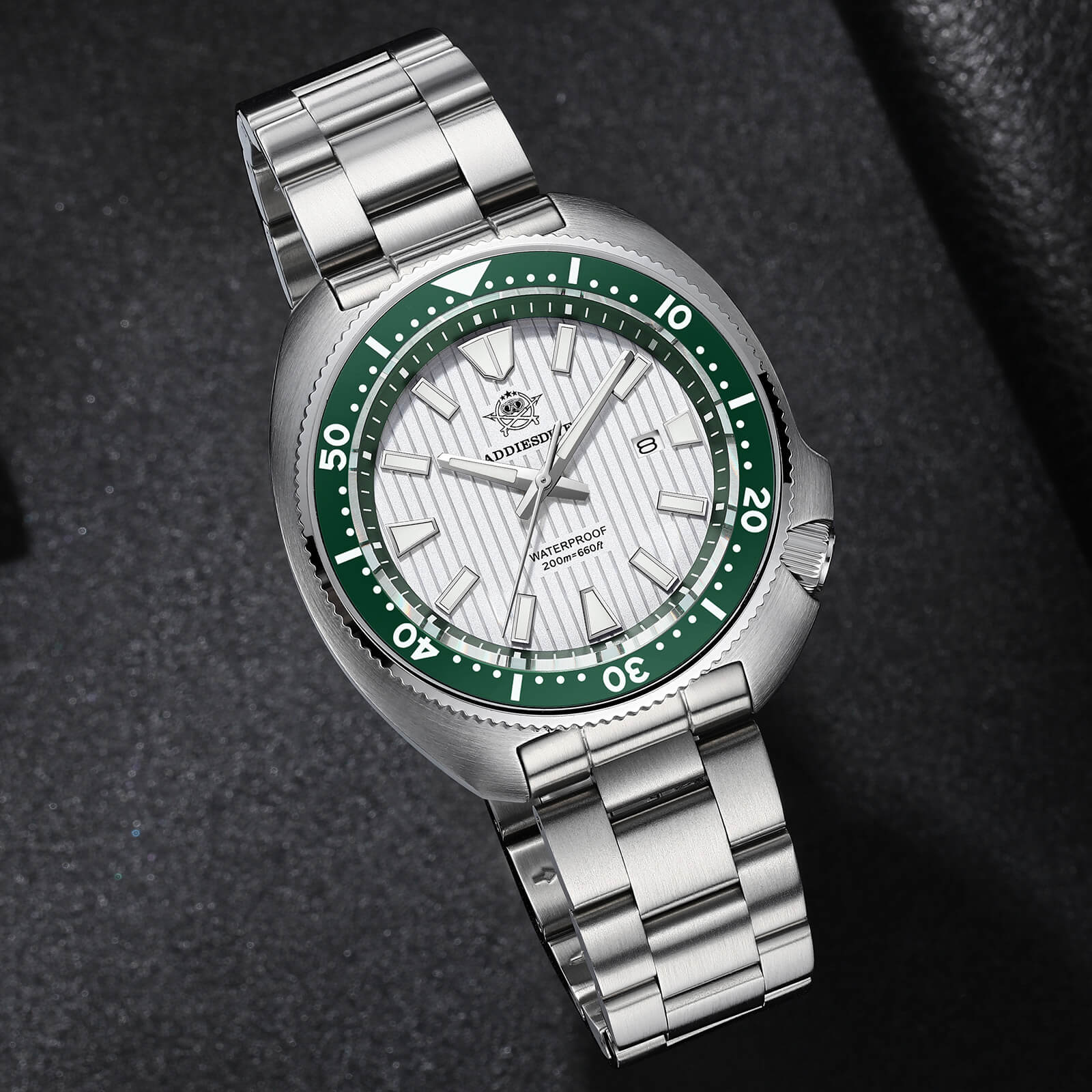 🔥Summer Sale🔥Addiesdive Turtle Quartz Diver Men Watch AD2507 - Image 17