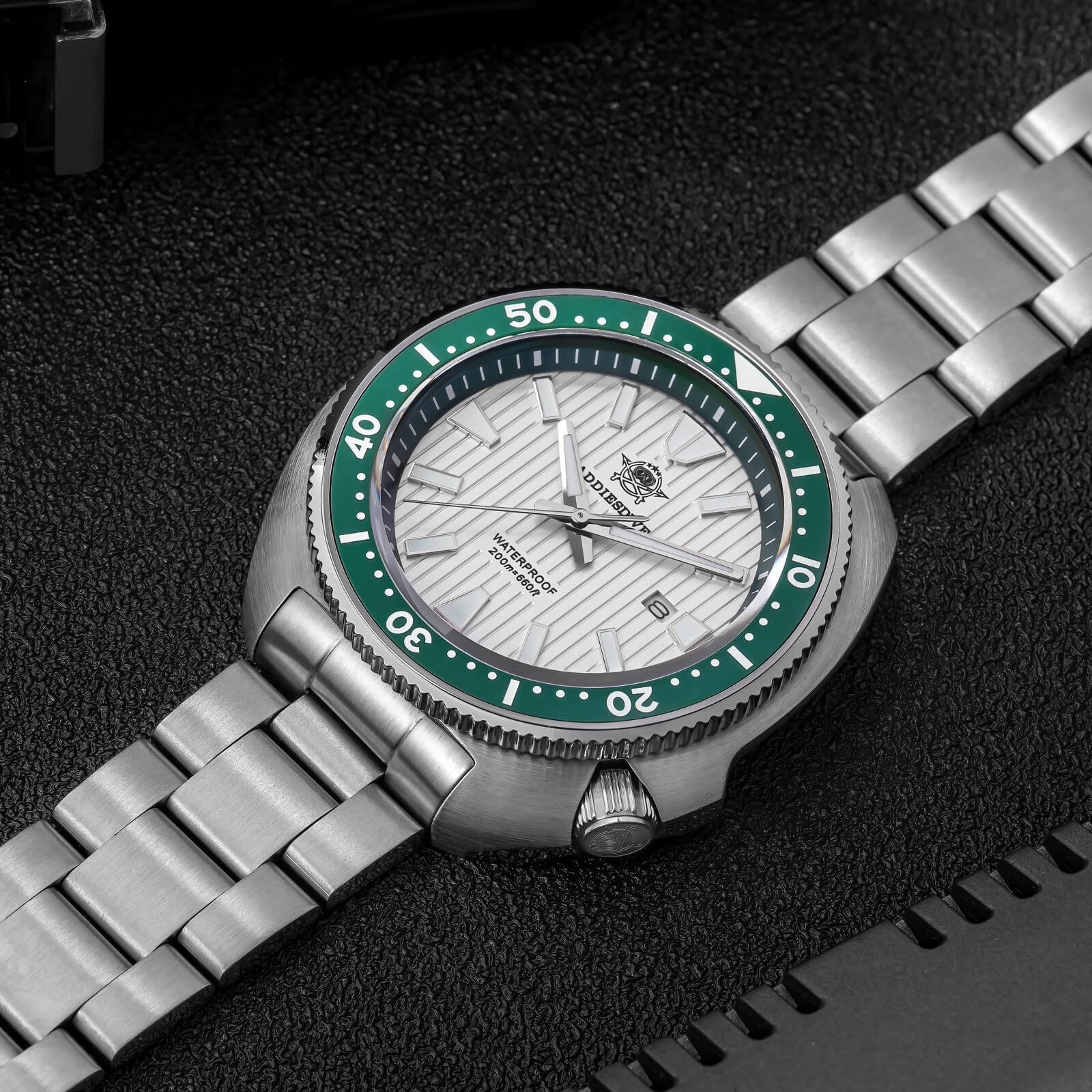 🔥Summer Sale🔥Addiesdive Turtle Quartz Diver Men Watch AD2507 - Image 20