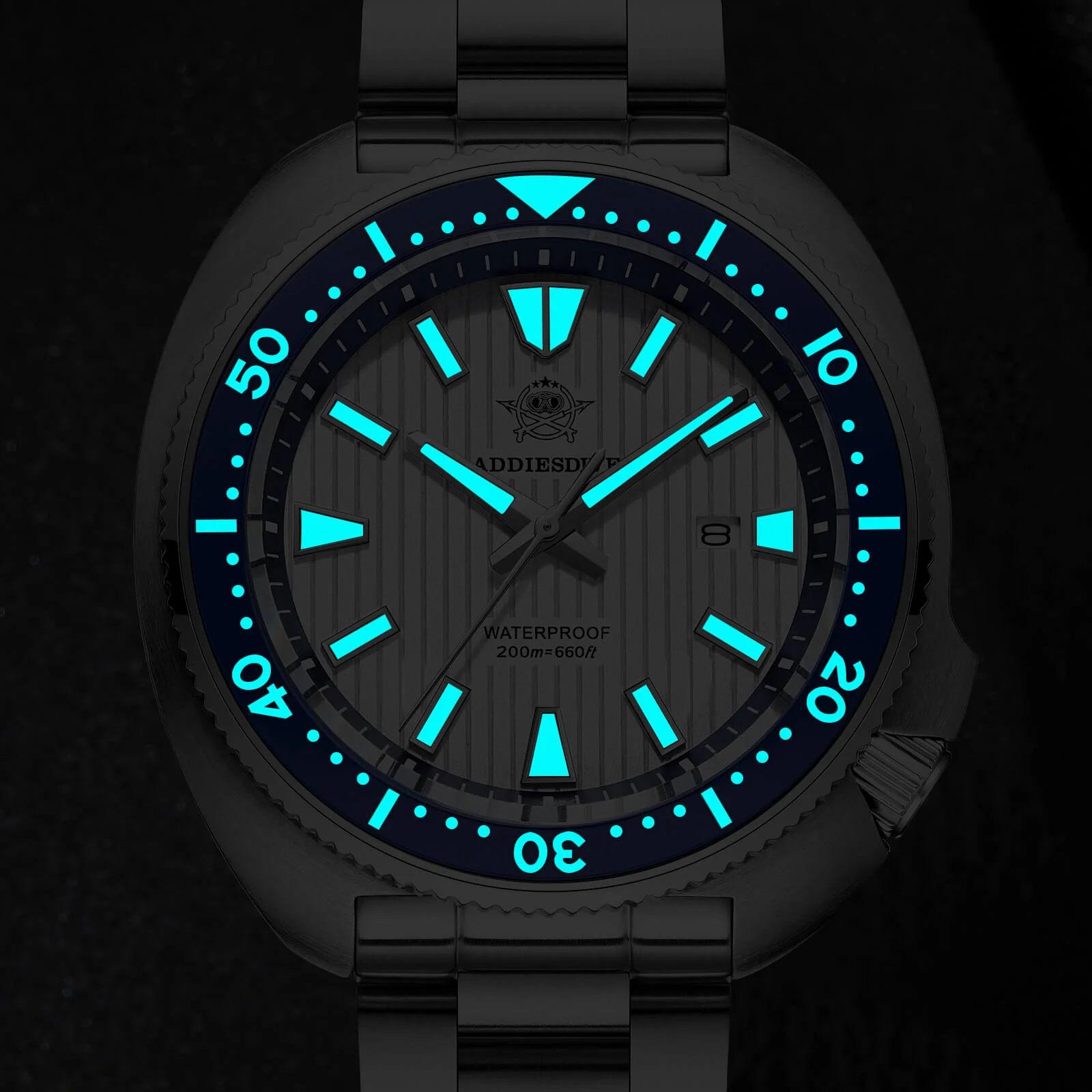 🔥Summer Sale🔥Addiesdive Turtle Quartz Diver Men Watch AD2507 - Image 22