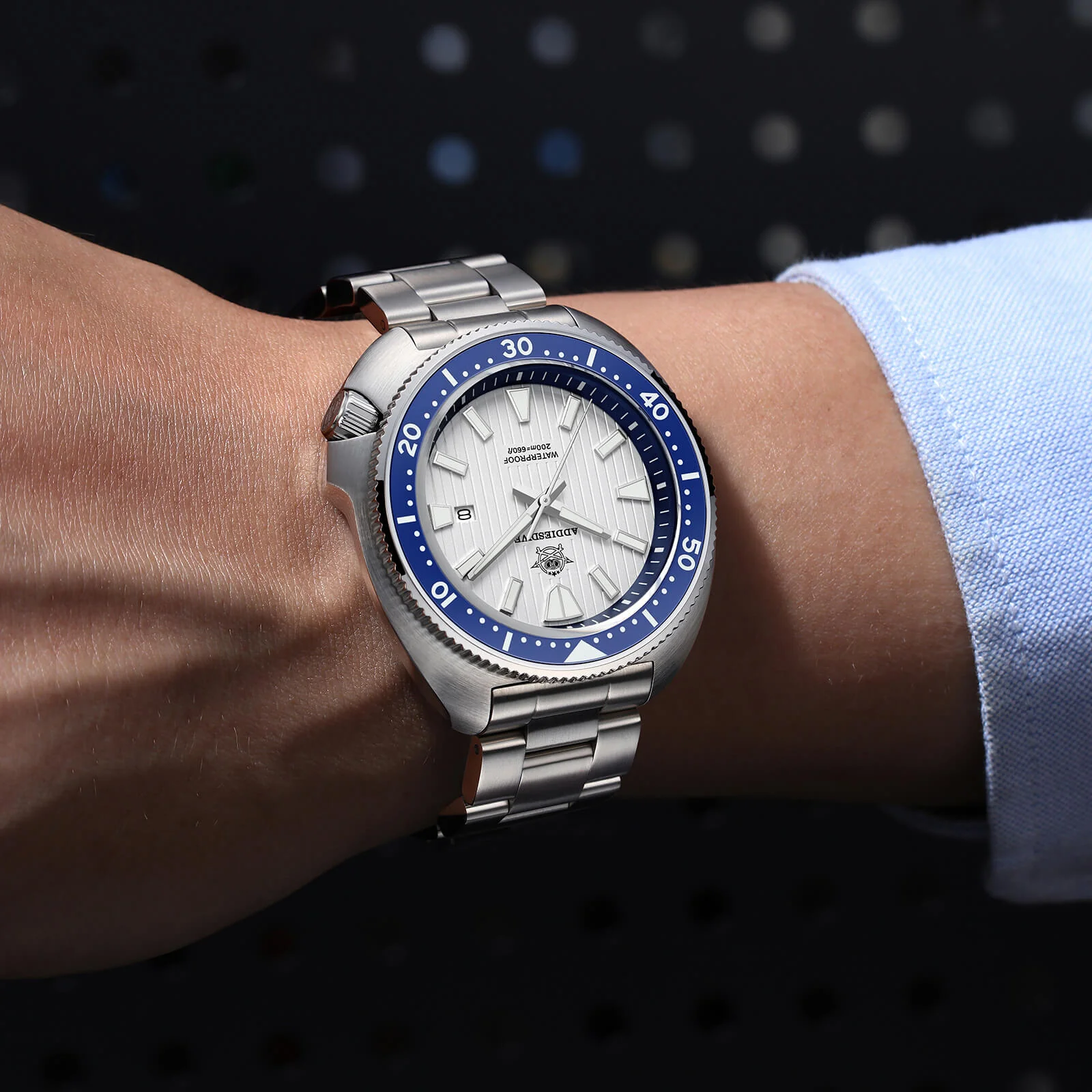 🔥Summer Sale🔥Addiesdive Turtle Quartz Diver Men Watch AD2507 - Image 25