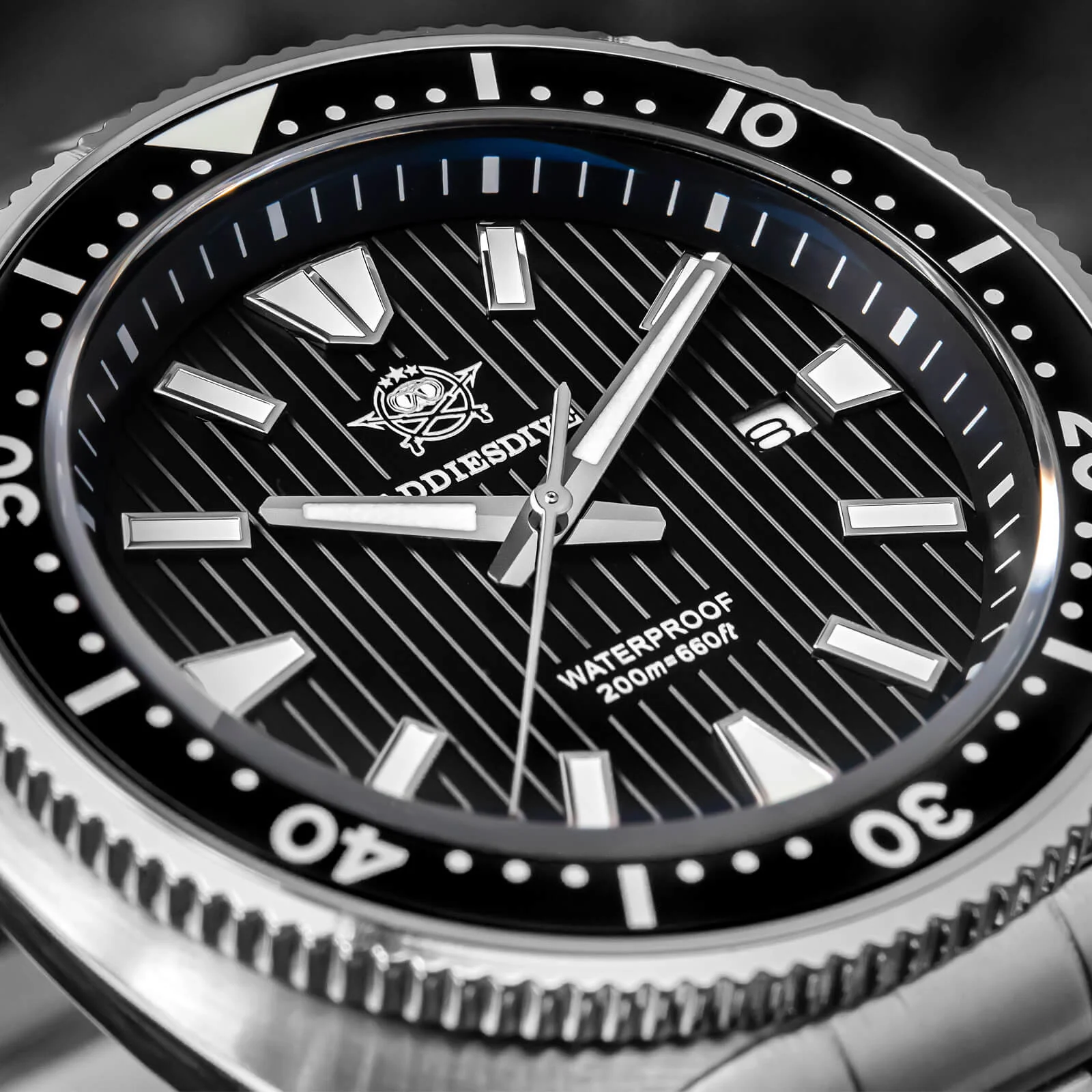 🔥Summer Sale🔥Addiesdive Turtle Quartz Diver Men Watch AD2507 - Image 3