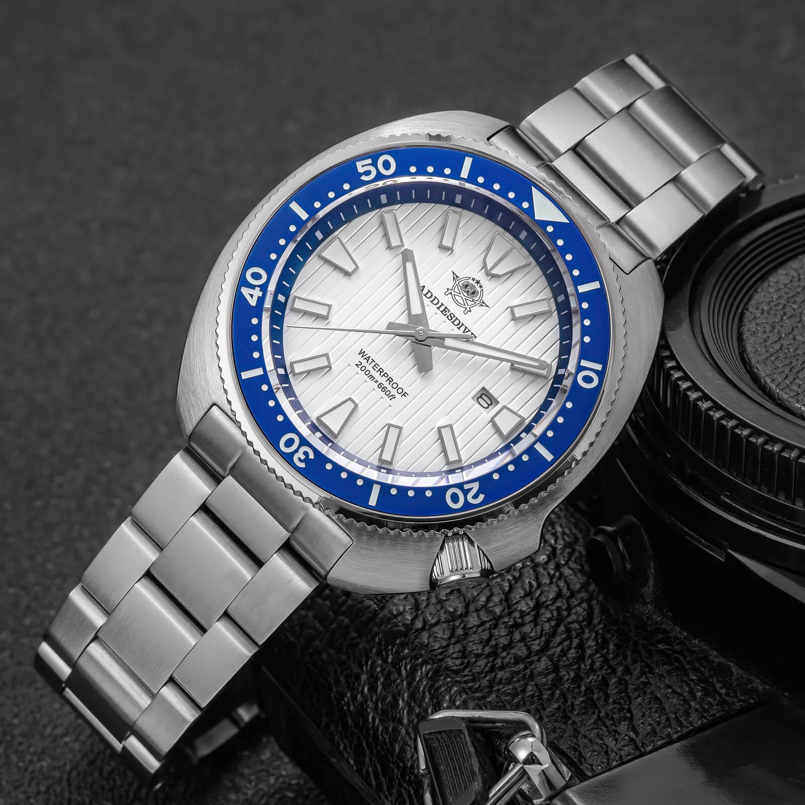 🔥Summer Sale🔥Addiesdive Turtle Quartz Diver Men Watch AD2507 - Image 30