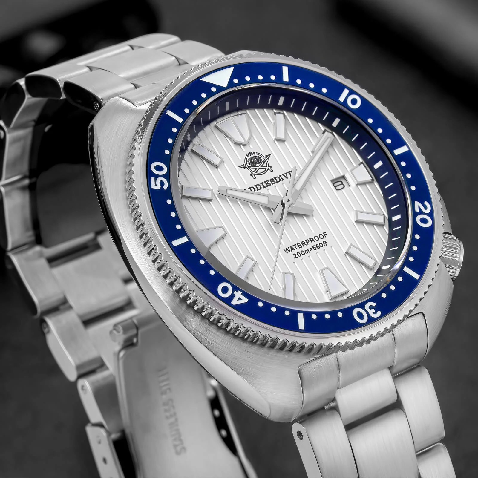 🔥Summer Sale🔥Addiesdive Turtle Quartz Diver Men Watch AD2507 - Image 31