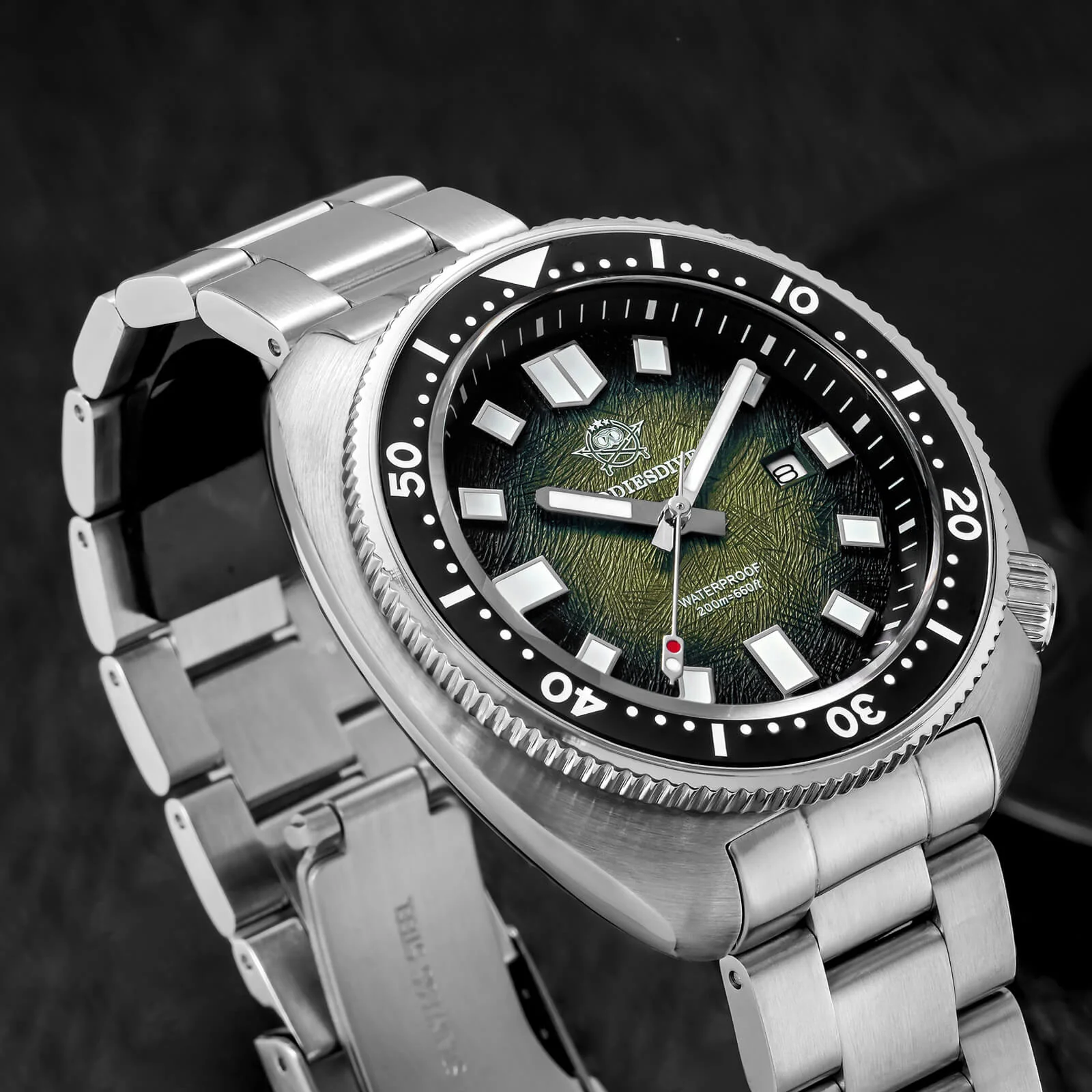 🔥Summer Sale🔥Addiesdive Turtle Quartz Diver Men Watch Sapphire Crystal AD2511 - Image 26
