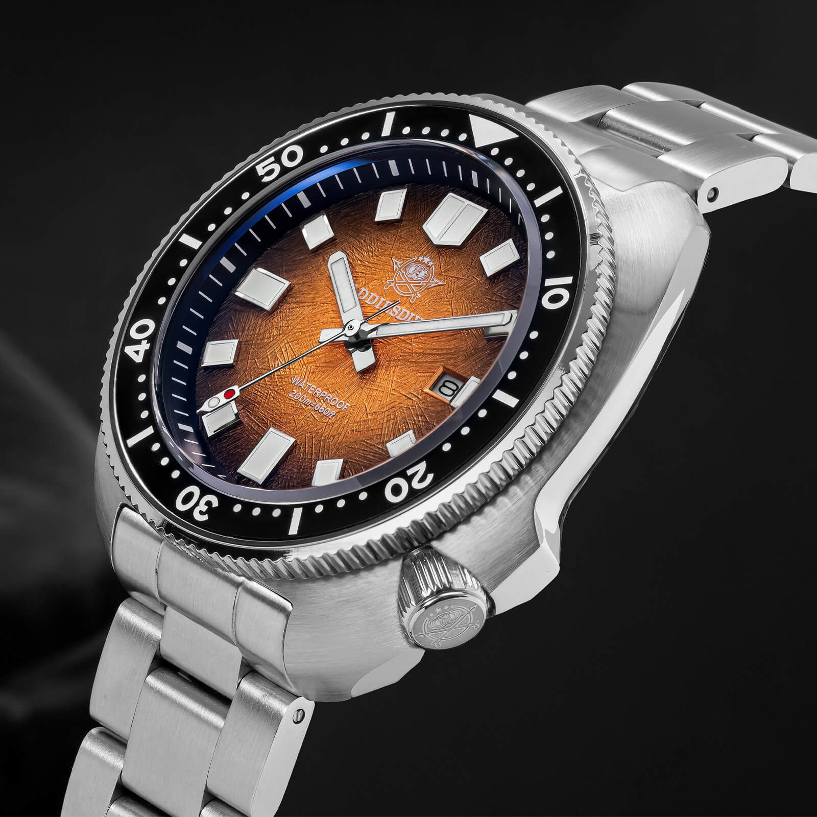 🔥Summer Sale🔥Addiesdive Turtle Quartz Diver Men Watch Sapphire Crystal AD2511 - Image 4