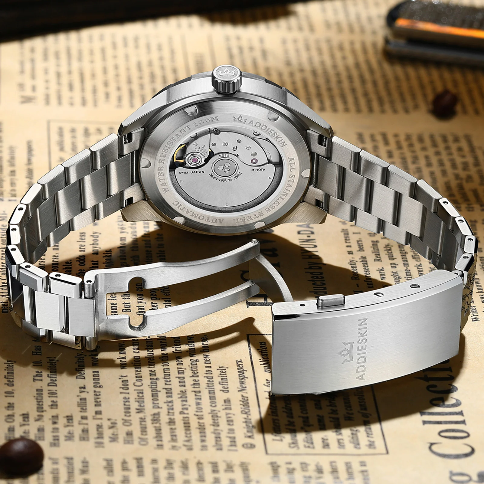 🔥Summer Sale🔥AddiesKIN K002 “Urban Mechanica” Automatic 9015 Men’s Watch - Image 10