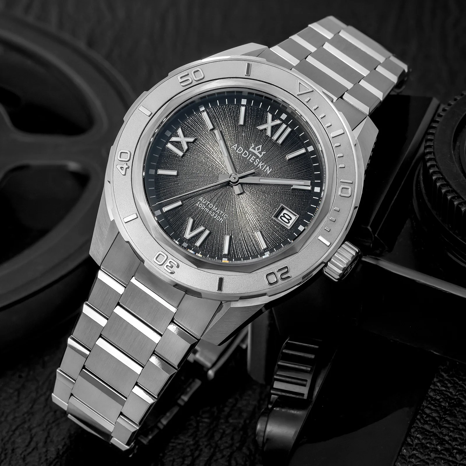 🔥Summer Sale🔥AddiesKIN K002 “Urban Mechanica” Automatic 9015 Men’s Watch - Image 30